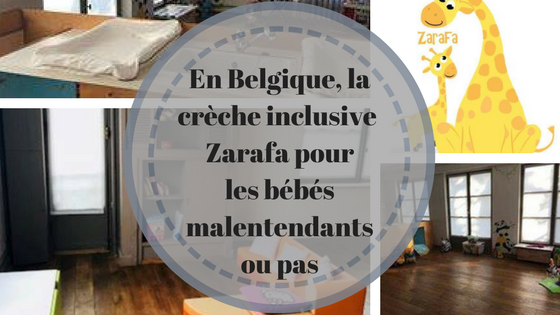 En Belgique la crèche inclusive Zarafa pour bébés malentendants ou pas
